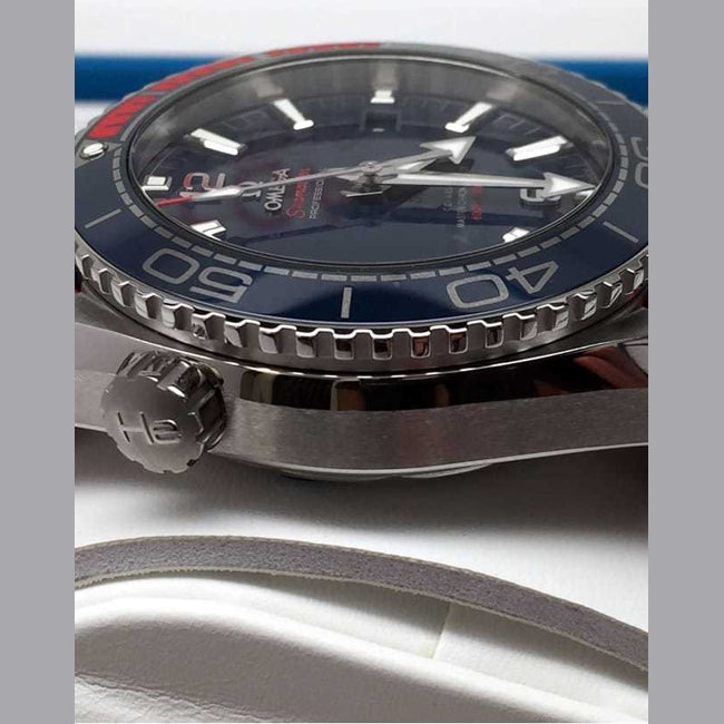 Omega Seamaster Pyeongchang Limited Edition Blue and Red