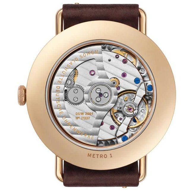 NOMOS Glashütte Metro Rose Gold Neomatik 39