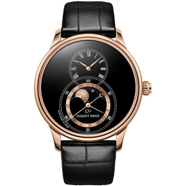 Jaquet Droz Grande Seconde Moon Black Enamel