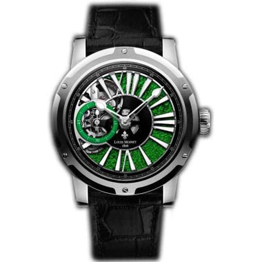 Louis Moinet Metropolis Magic Green Stainles Steel