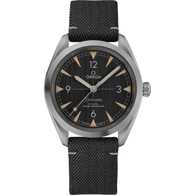 Omega Railmaster Co-Axial Master Chronometer 40mm on Strap