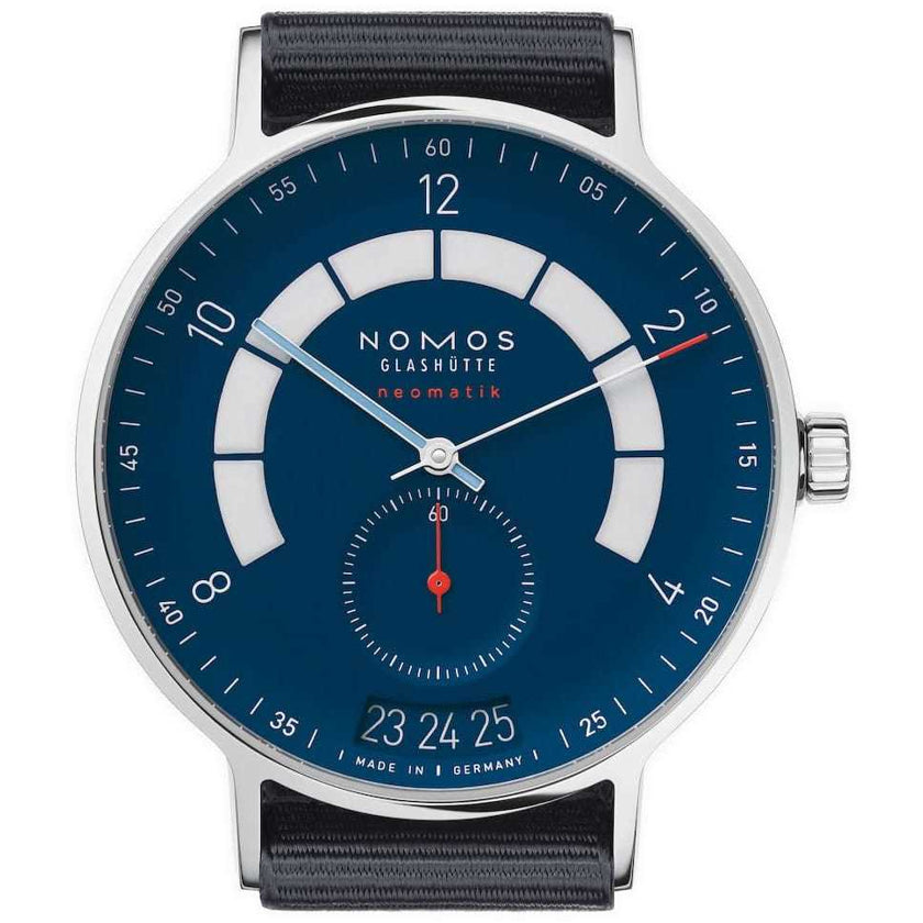 NOMOS Glashütte Autobahn Neomatik 41mm Date Midnight Blue