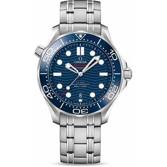Omega Seamaster Diver 300M Co-Axial Master Chronometer on Bracelet