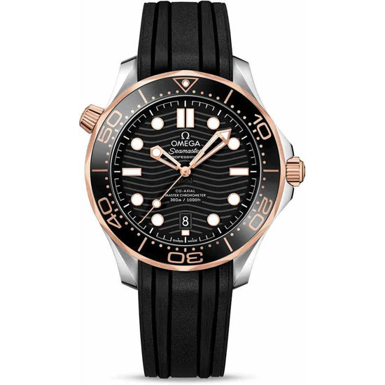 Omega Seamaster Diver 300M Co-Axial Master Chronometer Sedna Gold