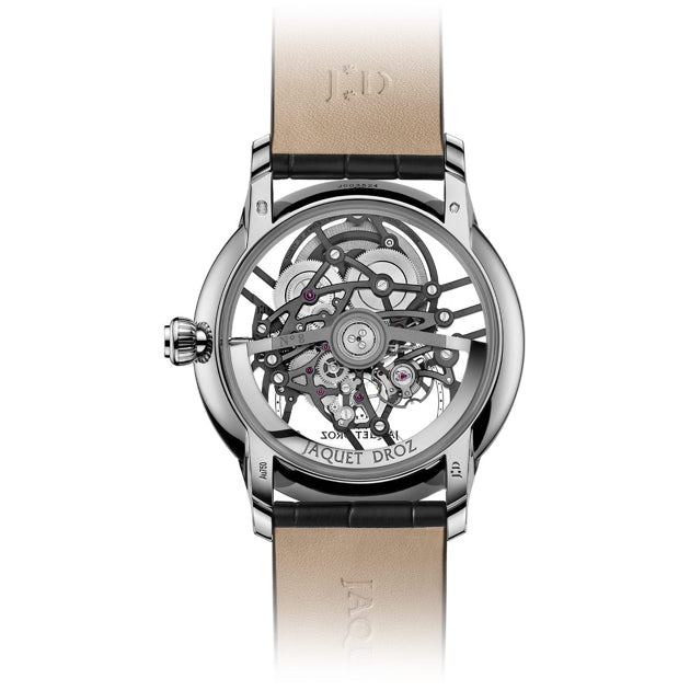 Jaquet Droz Grande Seconde Skelet-One White Gold Sapphire