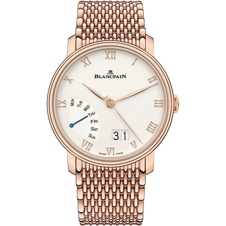 Blancpain Grande Date Jour Retrograde Red Gold on Bracelet