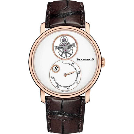 Blancpain Villeret Tourbilllon Volant Heure Sautante Minute Retrograde 66260 3633 55B