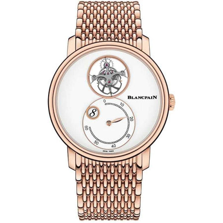 Blancpain Villeret Tourbilllon Volant Heure Sautante Minute Retrograde 66260 3633 MMB