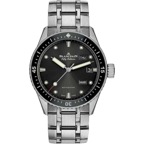Blancpain Fifty Fathoms Bathyscaphe Quantieme Annuel  5071 1110 70B