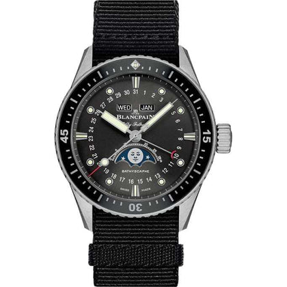 Blancpain Fifty Fathoms Bathyscaphe Quantieme Complet 5054 1110 NABA