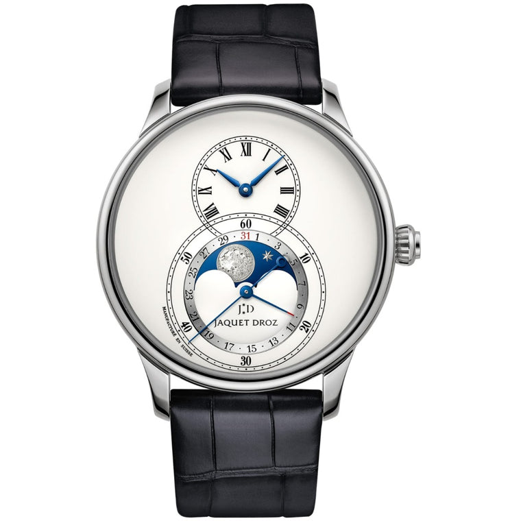 Jaquet Droz Grande Seconde Moon Ivory Enamel