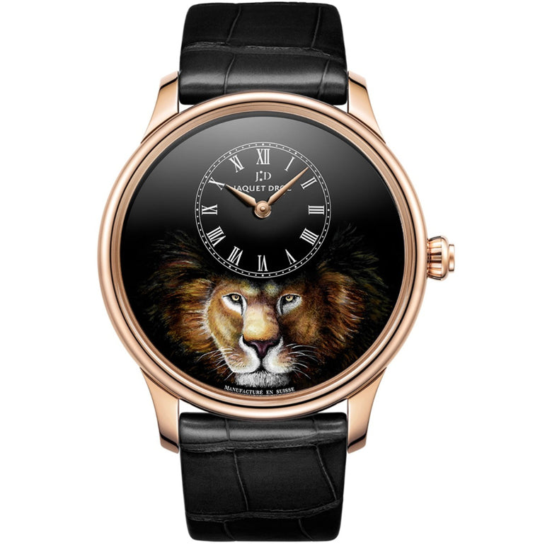 Jaquet Droz Petite Heure Minute Lion