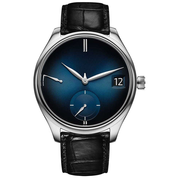 H. Moser & Cie Endeavour Perpetual Calendar Purity White Gold Blue