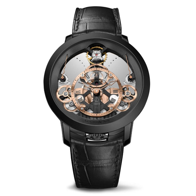 Arnold & Son Time Pyramid Black Edition