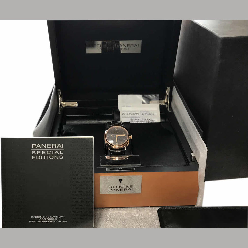 Panerai Radiomir 497 GMT 10-Day Limited Edition PAM00497