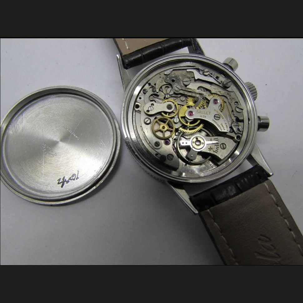 Gallet Rare Pilot Chronograph