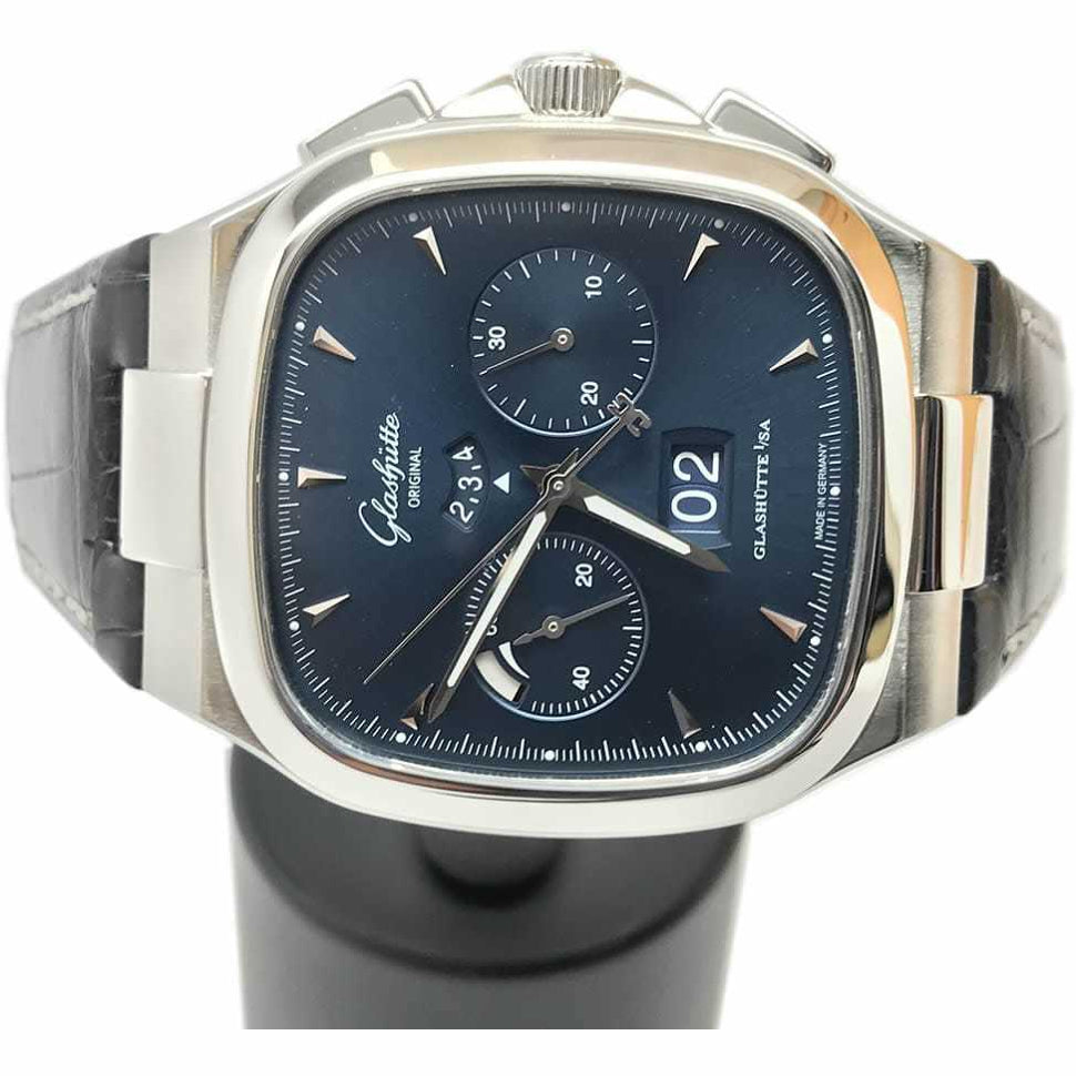 Glashütte Original Seventies Panorama Date Chronograph 1-37-02-03-02-30