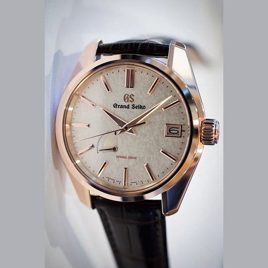 Grand Seiko SBGA384 Spring Drive Rose Gold US Limited Edition