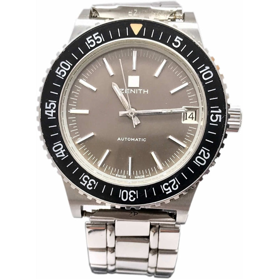 1960's Zenith Diving Watch with Gay Freres Bracelet
