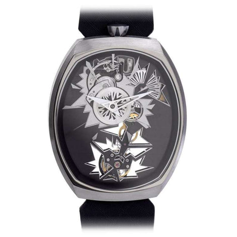 Fiona Krüger Mechanical Entropy Black & Rhodium