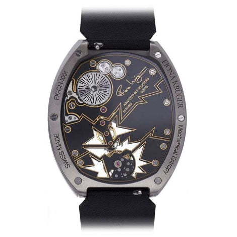 Fiona Krüger Mechanical Entropy Black & Gold