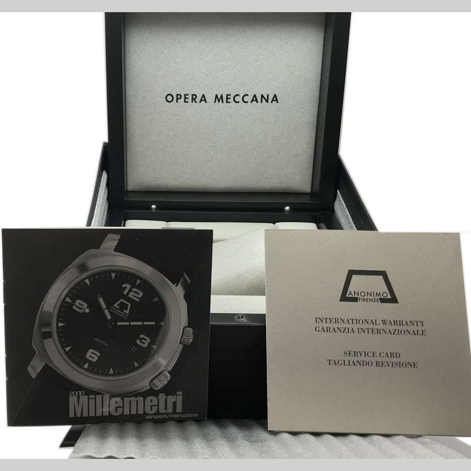 Anonimo Millemetri Blue Dial Limited Edition