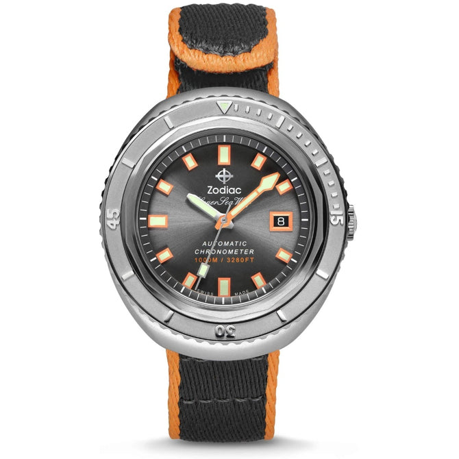 Zodiac Super Sea Wolf 68 Limited Edition 50th Anniversary Watch Set