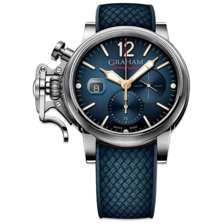 Graham Chronofighter Grand Vintage Blue Dial