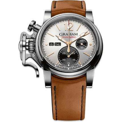 Graham Chronofighter Vintage Silver Dial