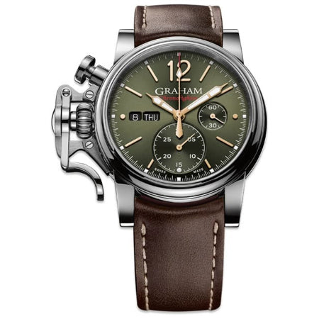 Graham Chronofighter Vintage Green Dial