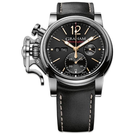 Graham Chronofighter Vintage Black Dial