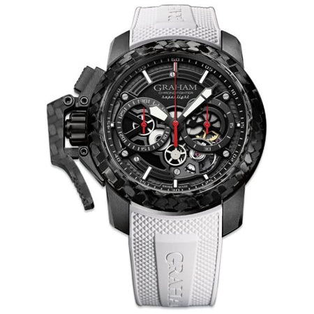 Graham Chronofighter Superlight Carbon Skeleton