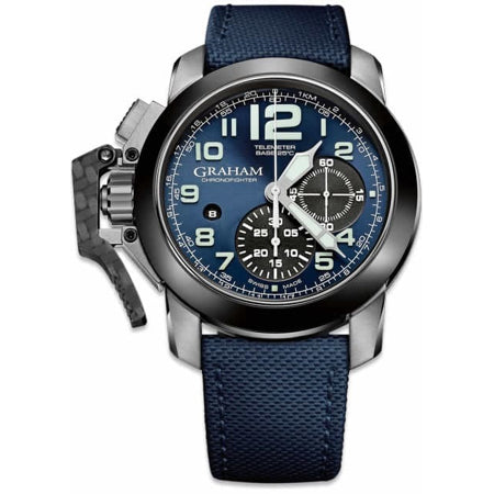 Graham Chronofighter Steel Blue