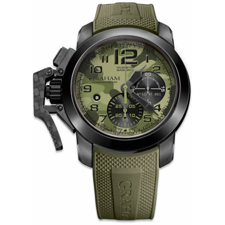 Graham Chronofighter Black Arrow Green 2CCAU.G02A