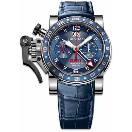 Graham Chronofighter GMT Steel 2OVGS.U06B