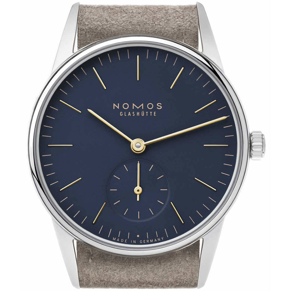 NOMOS Glashütte Orion Midnight Blue 33mm