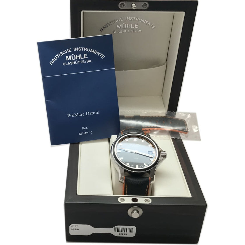 Mühle Glashütte Promare Datum M1-42-13-NB