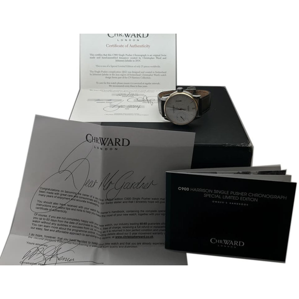CHR Ward C900 Single Pusher Chronograph