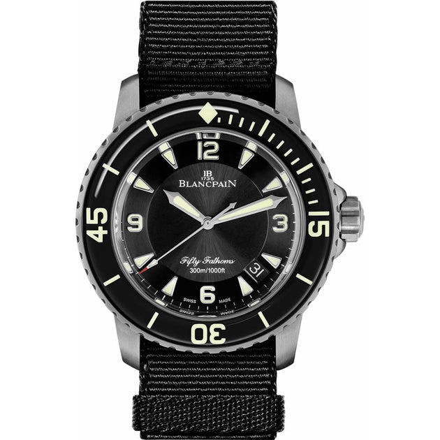 Blancpain Fifty Fathoms Titanium 5015 12B30 NABA