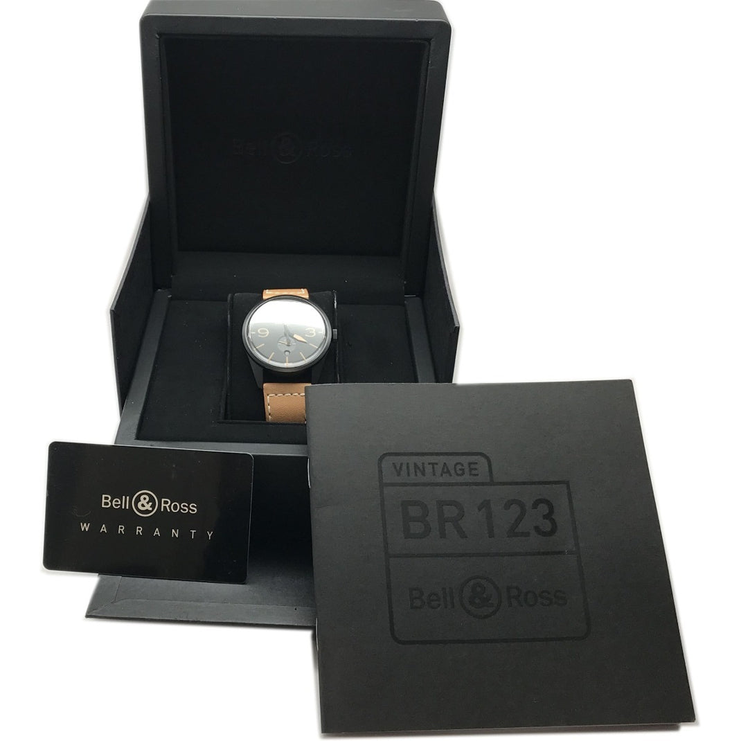 Bell & Ross BR123 Vintage Black PVD