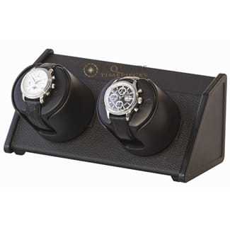 Orbita Sparta Two Open Black Leatherette
