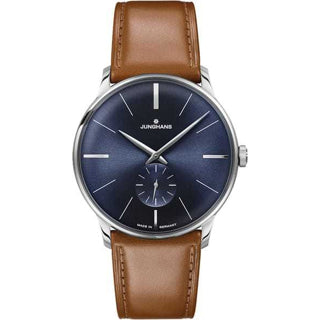 Junghans Meister Hand Wound Blue Dial 027/3504.00