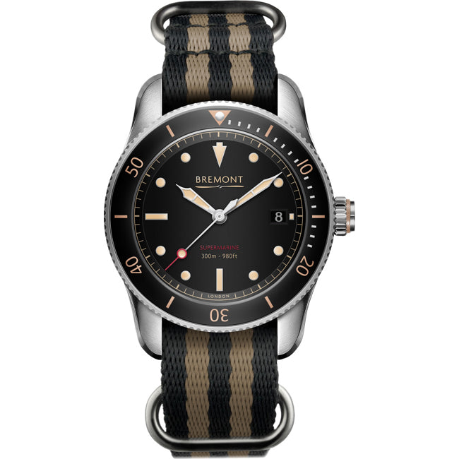Bremont Supermarine S301 on NATO Strap