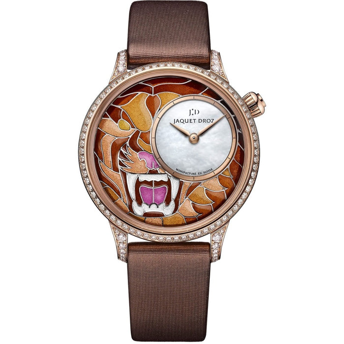 Jaquet Droz Petite Heure Minute Smalta Clara Tiger