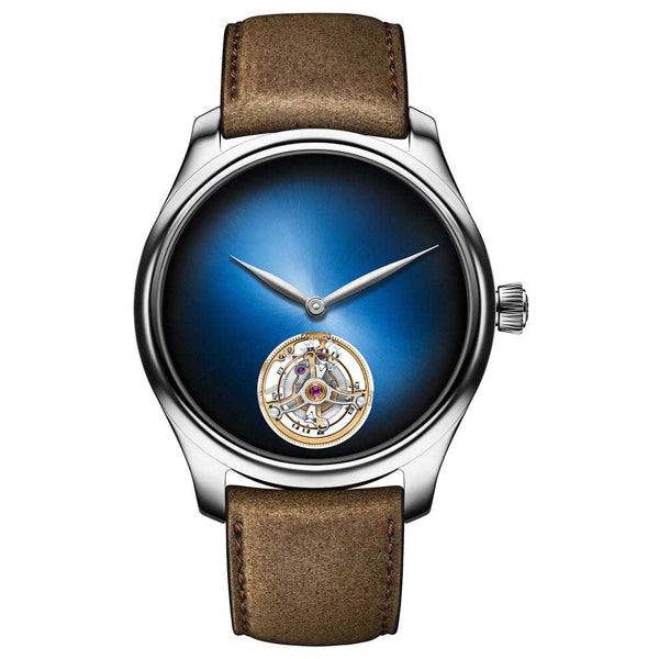 H. Moser & Cie. Endeavour Tourbillon Concept Funky Blue Steel