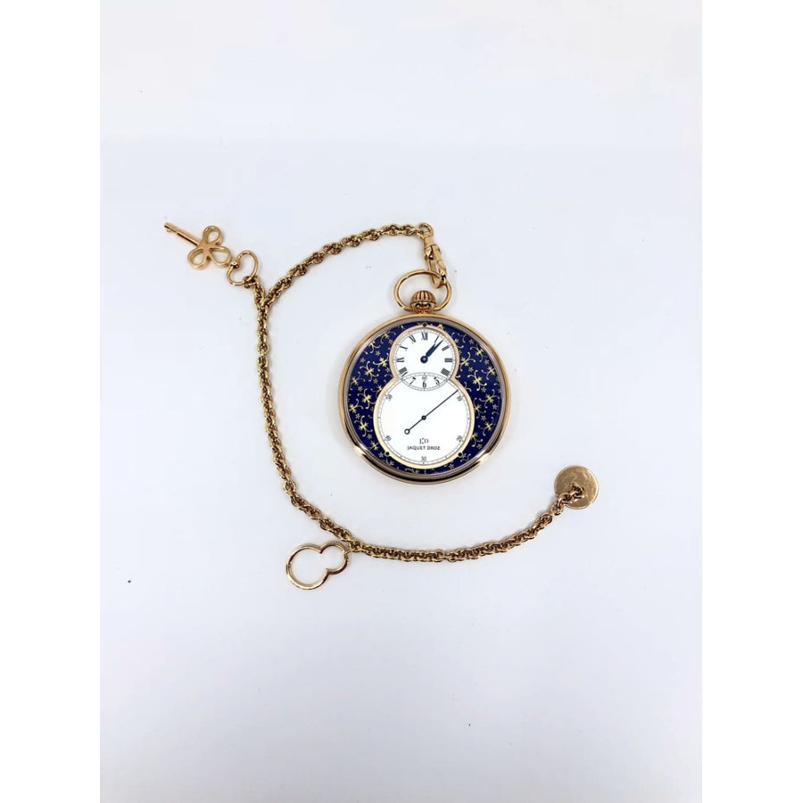 Jaquet Droz Pocket Watch Paillonee