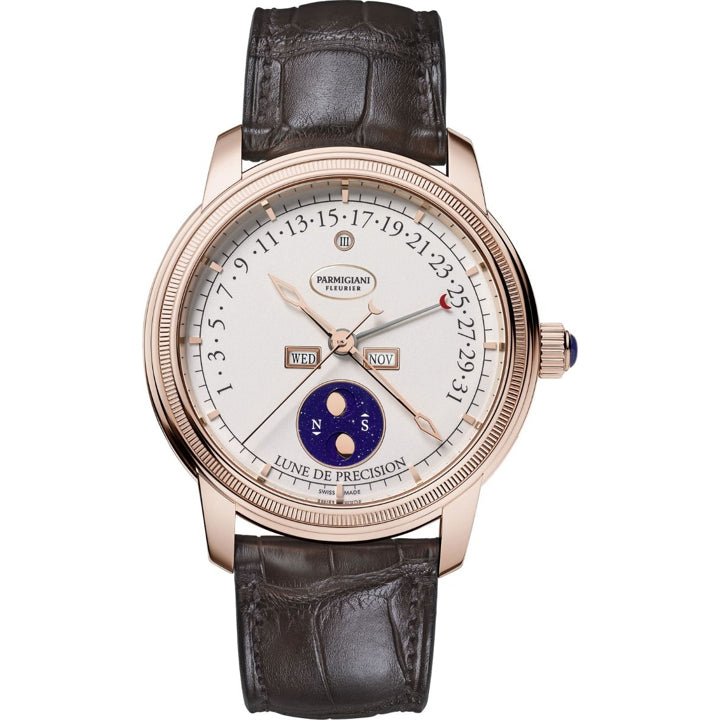 Parmigiani Fleurier Toric Quantieme Perpetual Retrograde White Dial