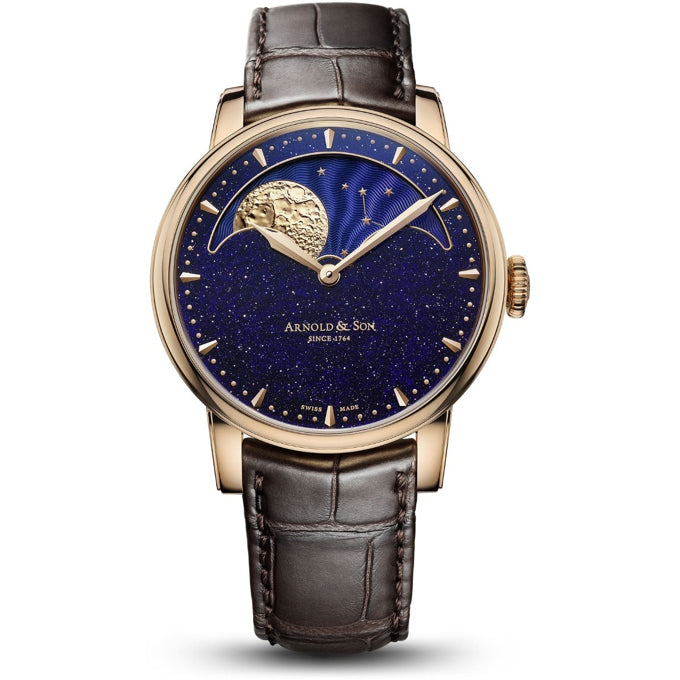 Arnold & Son HM Perpetual Moon Aventurine Dial