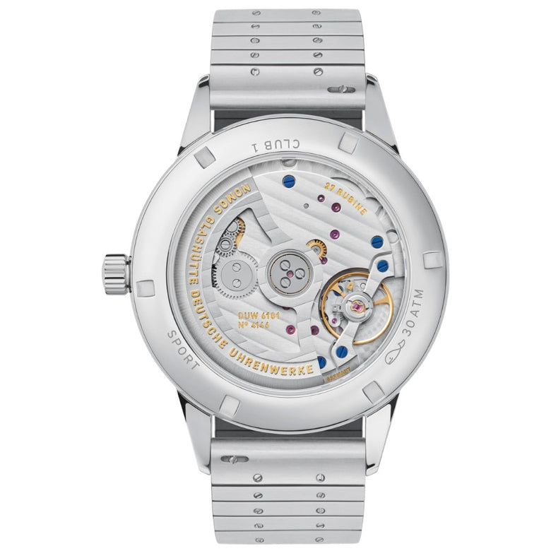 NOMOS Glashütte Sport Neomatik 42mm Date Black on Bracelet Sport