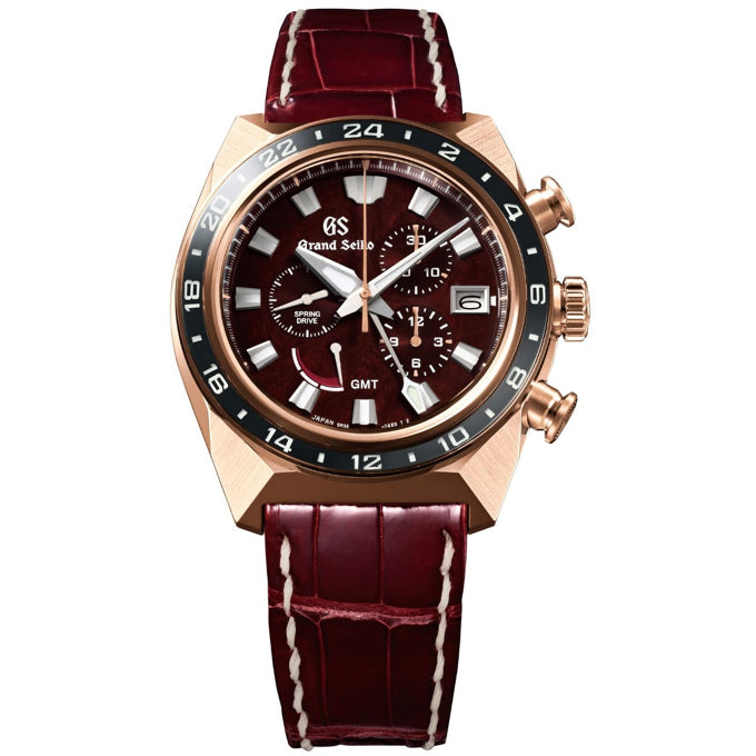 Grand Seiko Sport SBGC230 GMT Spring Drive Limited Edition Red Dial Chronograph